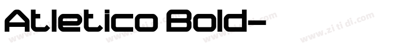 Atletico Bold字体转换 Atletico Bold字体转换